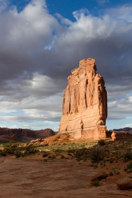 Arches NP -- Courthouse Tower