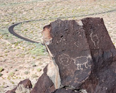 Pertoglyph NP, northwest of Albuquerque