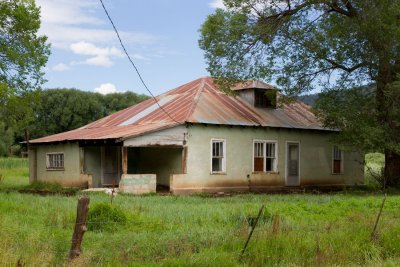 Abandoned house outside Mora, NM