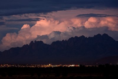 Just after sunset over Las Cruces, NM