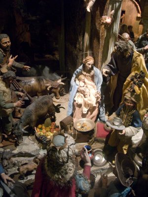 St Claudio - miniature Nativity