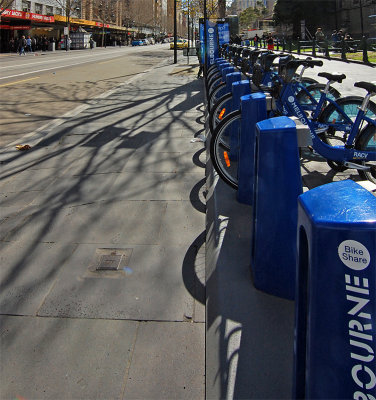 How does Melbourne Bike Share work?