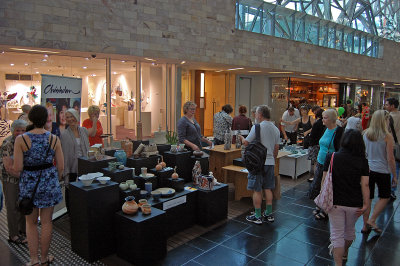 Pottery Exhibition at the Atrium on Federation Square