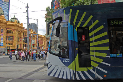 Melbourne's tram system began operations in 1885