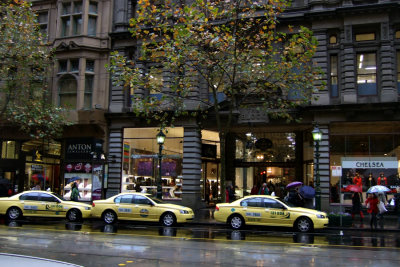 Collins street taxis