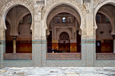 The Madrasa Bou Inania in Fez