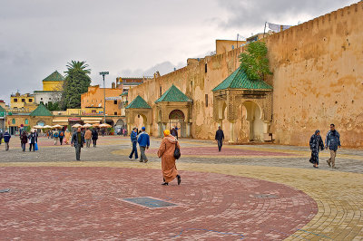 El-Hdim Square in Meknes