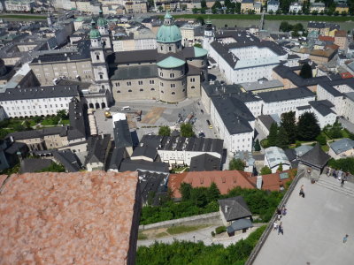 Aussicht von Hohensalzburg