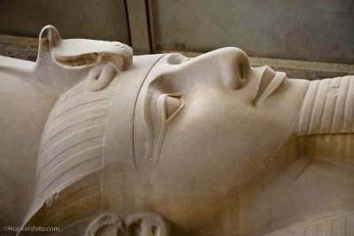 Statues of Ramesses II in Memphis