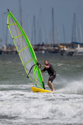 Windsurfing in Middle Park