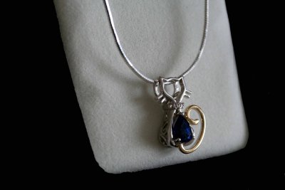 A Sapphire Cheshire.