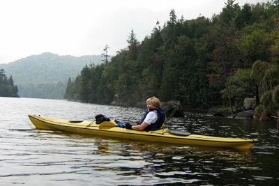 Kayaking Henderson Lake
