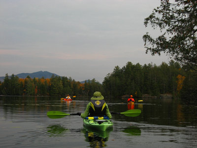 Kayaking - Saranac LakeOctober 13, 2008