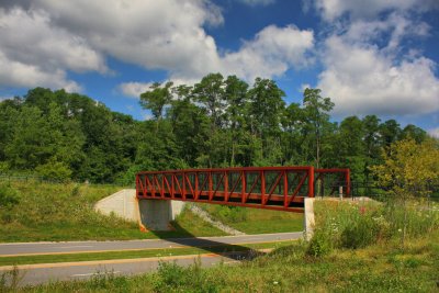 Bike Trail Bridge in HDRJuly 30, 2009