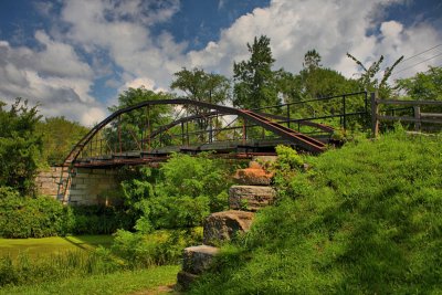 Whipple Truss in HDR<BR>August 24, 2009