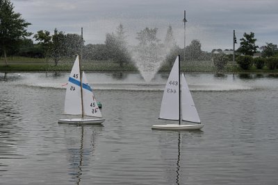 Sailboats and a FountainAugust 28, 2009