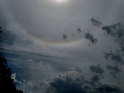 Rainbow around SunJuly 21, 2010