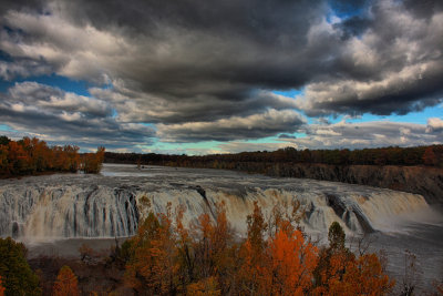 Cohoes Falls in HDR<BR>October 16, 2010