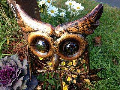 Owl Lawn OrnamentOctober 12, 2012