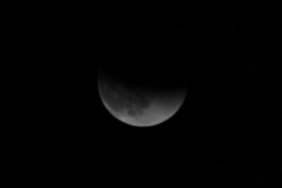 Lunar Eclipse - Near End