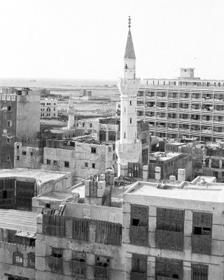 Mosque and houses