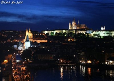 Charles Bridge and Hradny Castle, Prague