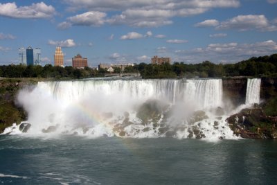 Viewing the American Falls from Canada