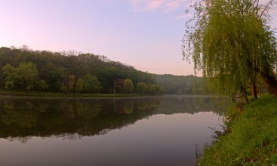 Morning At The Goloseevo Lake.jpg