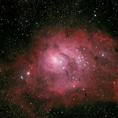 M 8, my official 1st light image.