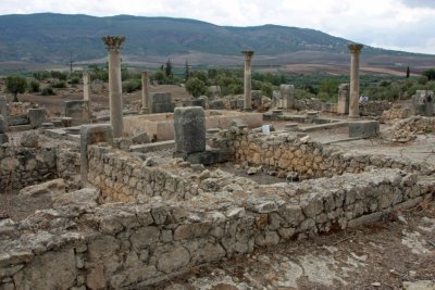 Volubilis colonnes