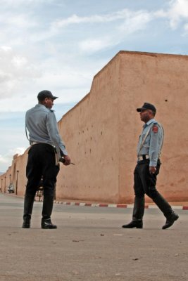 Meknes policiers omnipresents