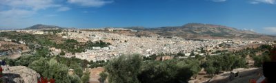 Fes vu du Bjord sud