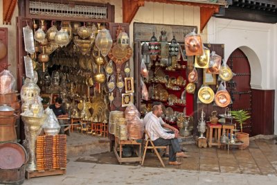 Fes mdina place Es Seffarine