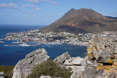 View of Simon's Town from Red Hill
