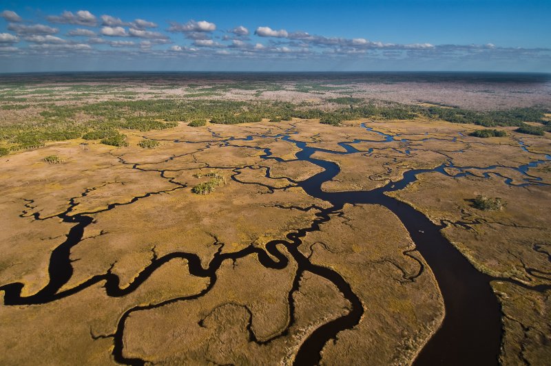 Over Gulf Coast Just South of Suwannee River