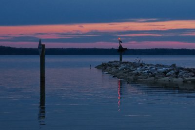 Sunset at Leesylvania State Park