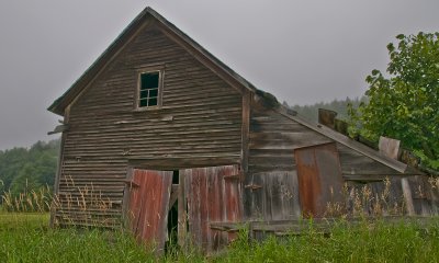 Old Barn Just Outside of Stowe