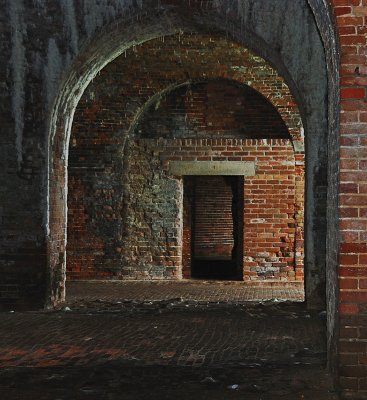 Interior Fort Morgan (circa 1833), AL