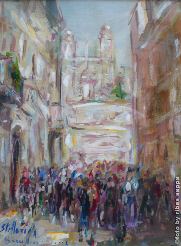 Via Condotti, by Stellario Baccellieri, 2002