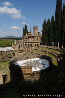 Particolare dell'Acropoli dal palco del Sole