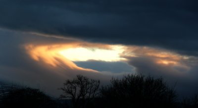 Holey sky.