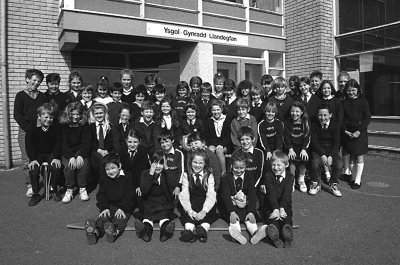 Ysgol Llandegfan A 1990.