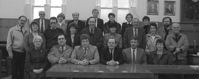 Pwyllgor gwaith eisteddfod Mon 1992.