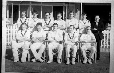 Tim Criced Bangor oddeutu 1968.