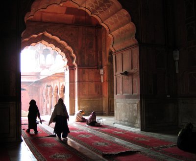 Grand Mosque, Delhi, India