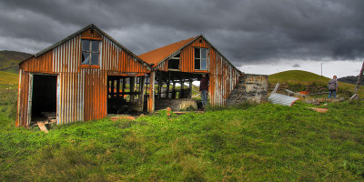 Deserted farmhouse