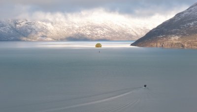 Water looks cold