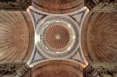 Lissabon dak van het  Pantheon