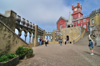 Sintra  Palácio da Pena achterzijde