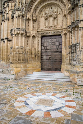 Church of Santa Maria, with magic circle (15th C)